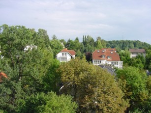 vom Festungsberg - im Hintergrund: der Eckardtsberg